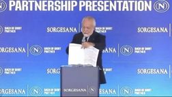 De Laurentiis e l’amore per il Napoli: si commuove durante il discorso sui 20 anni