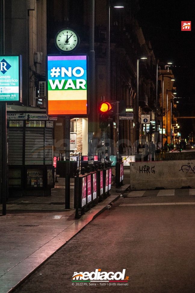 Guerra in Ucraina: a Palermo e Catania pubblicità digitale per dire no alla guerra- immagine 3