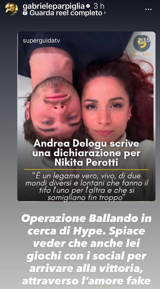 Parpiglia punta il dito contro Andrea Delogu: “Spiace vedere che anche lei giochi con…”- immagine 2
