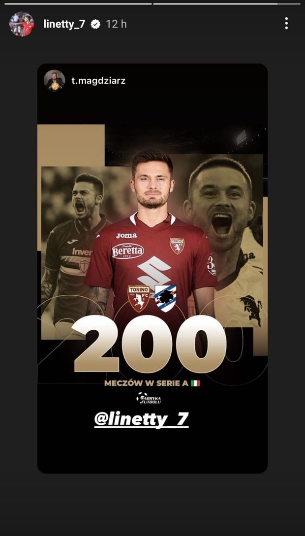 Le reazioni social del Torino: 200 in Serie A per Linetty, Dellavalle tifoso- immagine 2
