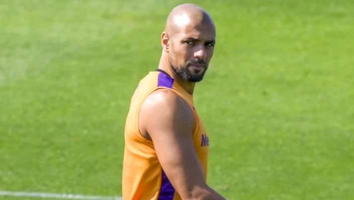 GERMOGLI PH: 28 AGOSTO 2024 BAGNO A RIPOLI AL VIOLA PARK SI E' TENUTA L'ALLENAMENTO DI RIFINITURA DELLA FIORENTINA IN VISTA DELLA PARTITA DI RITORNO DEL PRELIMINARE DI CONFERENCE LEAGUE CONTRO LA PUSKAS ACADEMY NELLA FOTO AMRABAT Amrabat