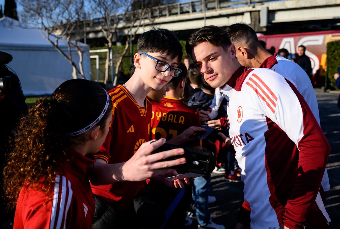 Roma, il primo allenamento del 2025 al Tre Fontane – FOTO GALLERY - immagine 23