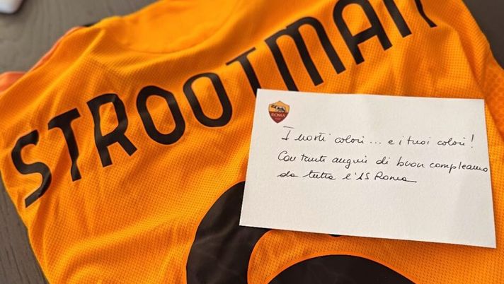La Roma non dimentica Strootman: lo speciale regalo per il compleanno - immagine 1