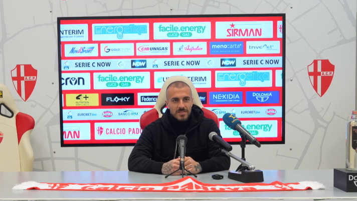 Padova, Valente si presenta: “A Palermo lascio il cuore, qui anche per il gemellaggio” - immagine 1