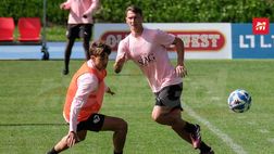 FOTO Ritiro Palermo, seduta mattutina ad Aquagranda (GALLERY)