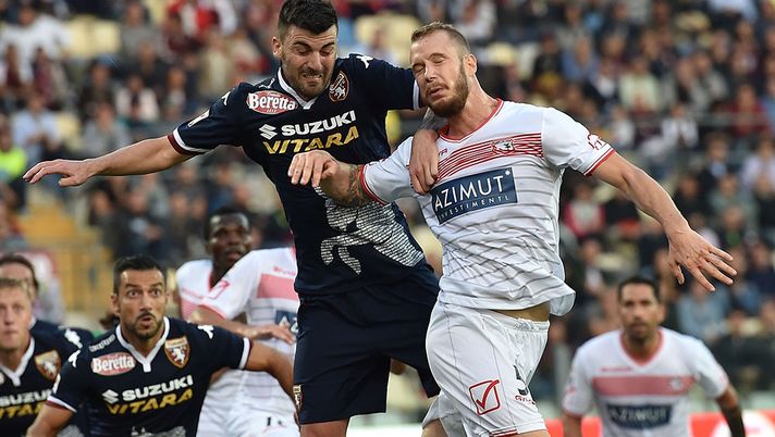 Bovo impegnato contro il Carpi Centrocampo, Carpi FC v Torino FC - Serie A