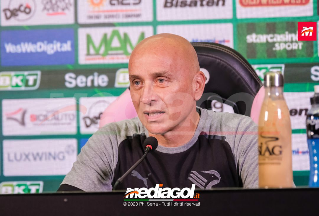 FOTO PALERMO, verso il Cittadella: mister Corini in conferenza stampa (GALLERY) - immagine 4