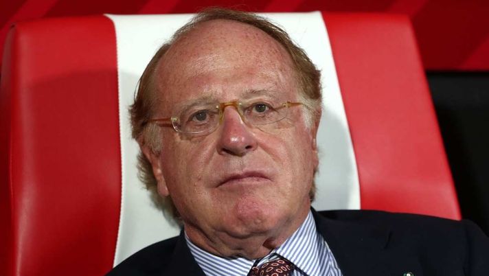 Paolo Scaroni (Presidente Milan) | AC Milan News (Foto Getty Images) Scaroni: 'Milan-Como? Sono preoccupato, sarebbe un'occasione persa'