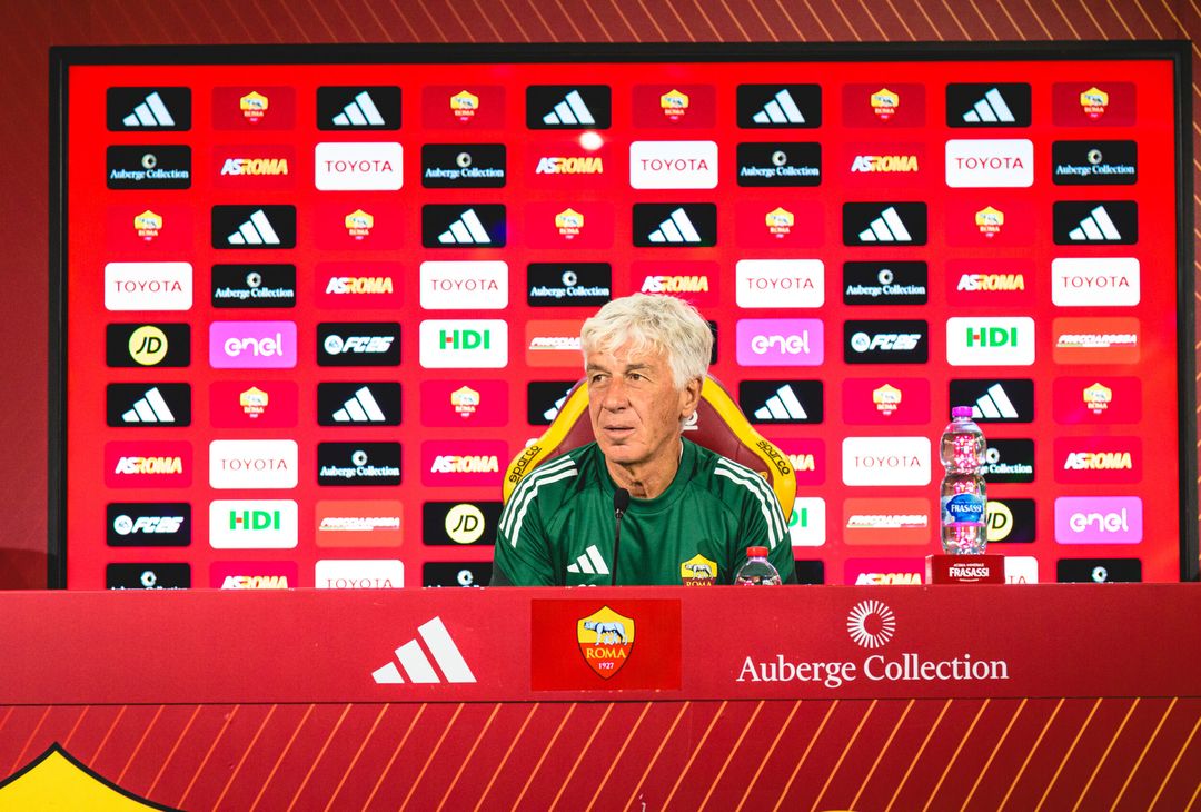 Lazio-Roma, la conferenza stampa di Gian Piero Gasperini – FOTO GALLERY- immagine 1