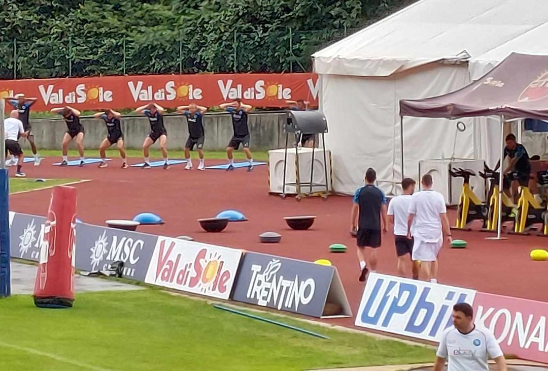 GALLERY I nazionali del Napoli svolgono lavoro differenziato - immagine 3