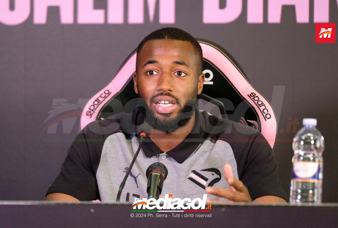 FOTO PALERMO, Salim Diakité presentato in conferenza stampa (GALLERY) - immagine 17