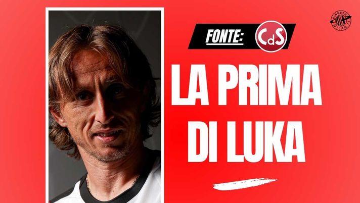 Milan, inizia l'avventura di Modric: conferenza e incontro con i tifosi