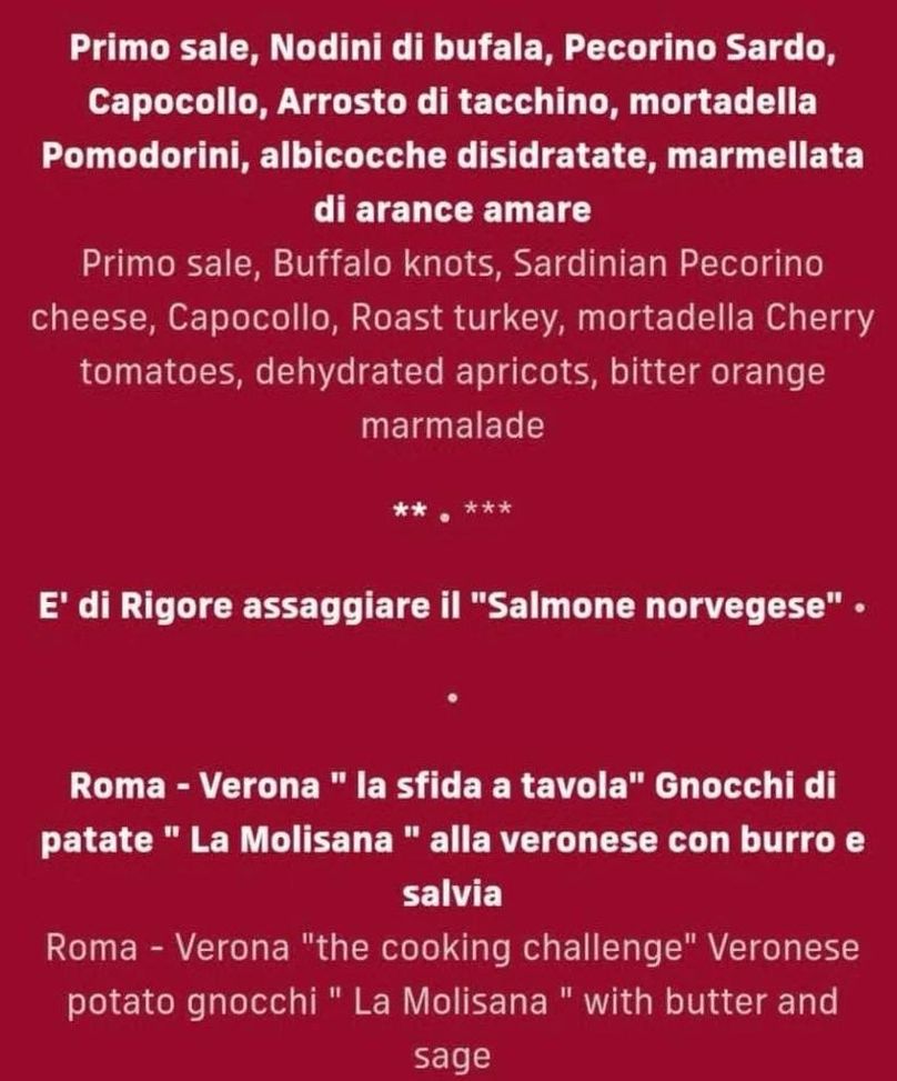 Roma, l’ironia contagia anche l’hospitality: nel menù c’è il salmone norvegese- immagine 2
