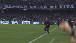 VIDEO Raspadori segna e Conte si scatena: l’esultanza sfegatata del tecnico