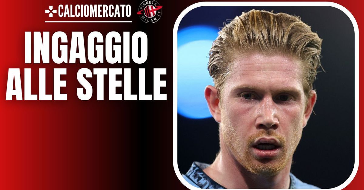 Milan, consigli per gli acquisti: De Bruyne, ingaggio alle stelle. Ma …