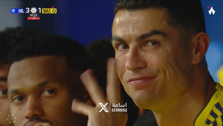 Fuga Inzaghi: Al Hilal-Al Nassr 3-1. Clamoroso Ronaldo in panchina: “Hanno rubato!” – VIDEO - immagine 1