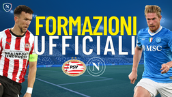 PSV-Napoli, le ufficiali: tre cambi per Conte rispetto a Torino. La decisione su McTominay