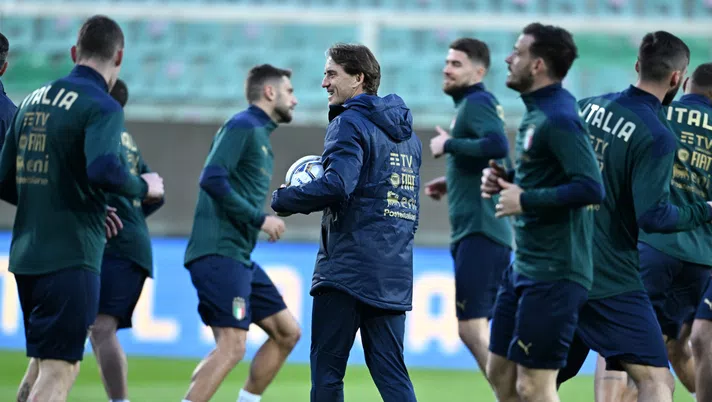 Italia-Macedonia del Nord, le formazioni ufficiali: Mancini-Bastoni in difesa - immagine 1