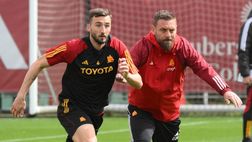Lite in allenamento tra De Rossi e Cristante: questa è la versione che filtra dalla Roma