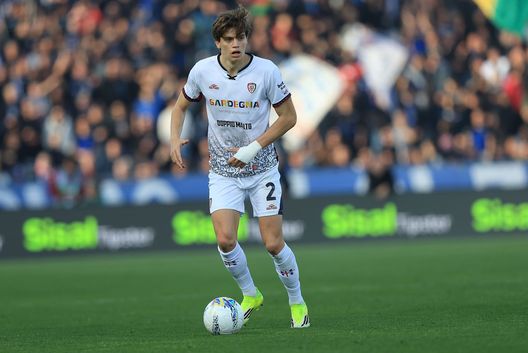 PISA, ITALY - MARCH 15: Marco Palestra of Cagliari Calcio in action during the Serie A match between Pisa SC and Cagliari Calcio at Arena Garibaldi on March 15, 2026 in Pisa, Italy. (Photo by Gabriele Maltinti/Getty Images)