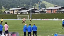 VIDEO Ritiro Palermo, esercitazioni col pallone per i rosanero a Livigno