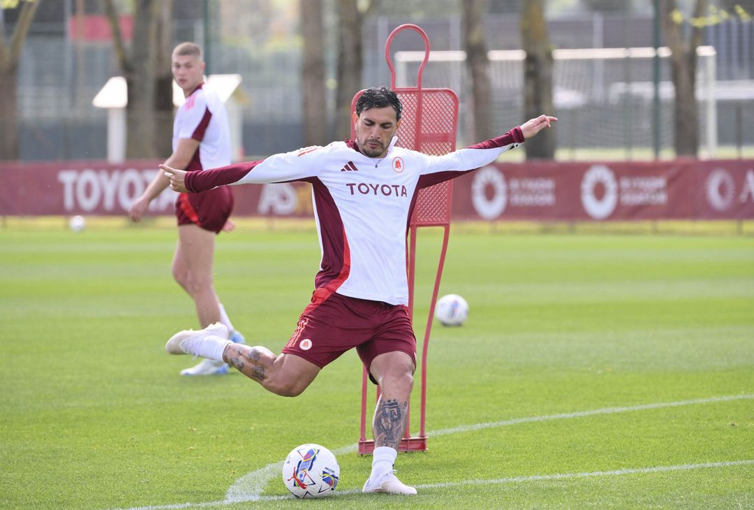 Trigoria, l’allenamento a due giorni dall’Inter – FOTO GALLERY - immagine 22
