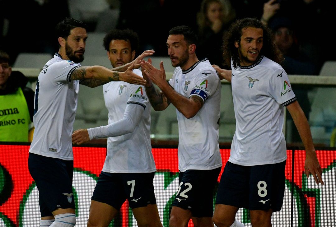 Luis Alberto, Felipe Anderson, Cataldi e Guendouzi