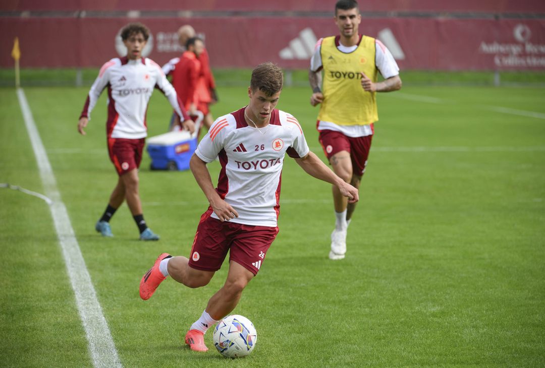 Roma, l’allenamento a due giorni dalla Fiorentina – FOTO GALLERY - immagine 8