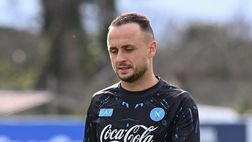 Napoli, emergenza a centrocampo per Conte. Nuovo infortunio per Lobotka, in dubbio per la Supercoppa Italiana