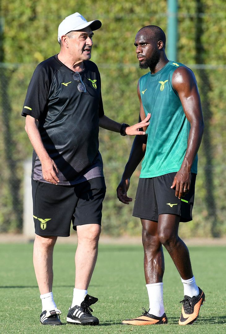 Maurizio Sarri e Dia