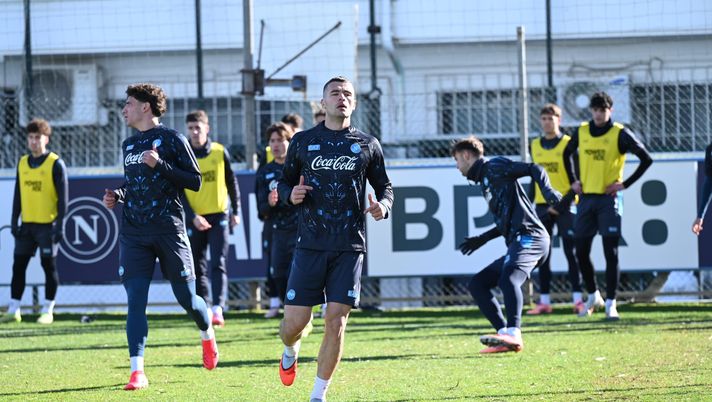 Napoli allenamento