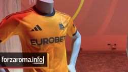 Eurobet.live nuovo main sponsor della Roma: ecco la maglia che esordirà a Como