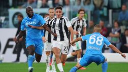Napoli-Juventus, azzurri favoriti nel pronostico: combo 1X+Goal a 2.70