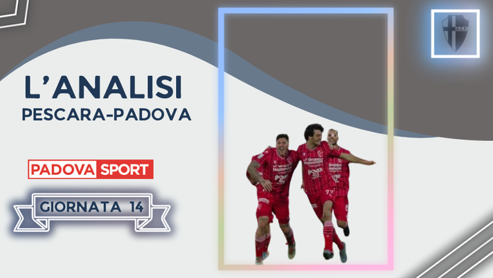 Il Padova scaccia i fantasmi e batte il Pescara: l’equilibrio è la chiave di tutto Pescara-Padova
