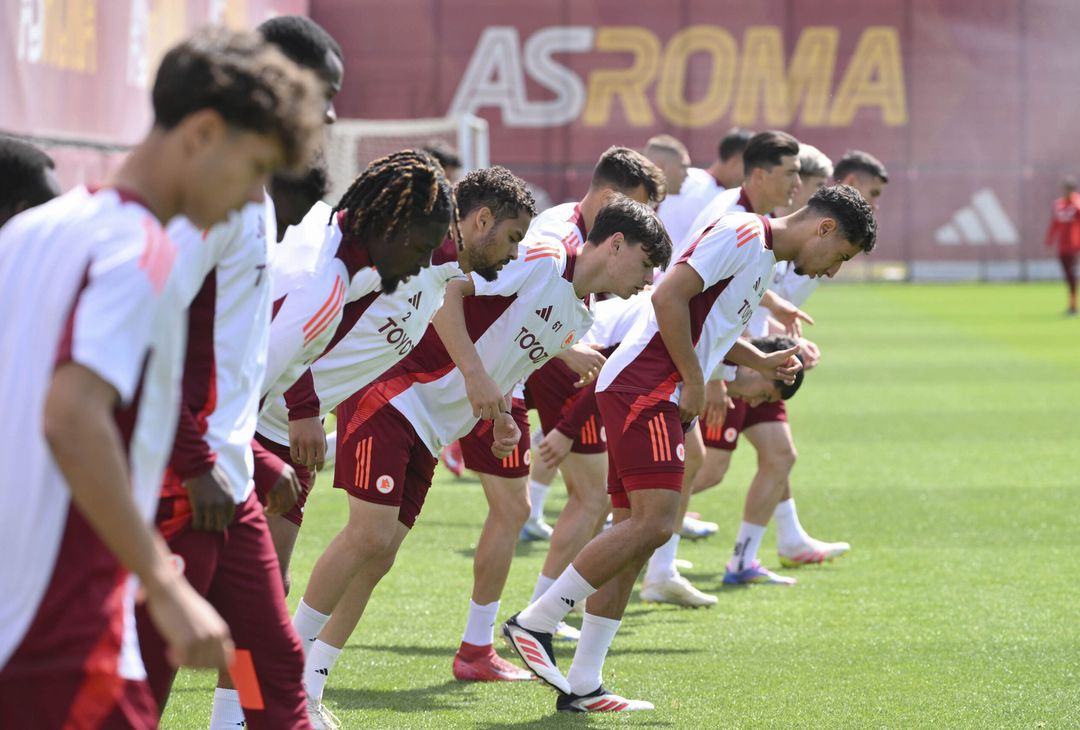 Trigoria, l’allenamento a due giorni dall’Inter – FOTO GALLERY - immagine 27