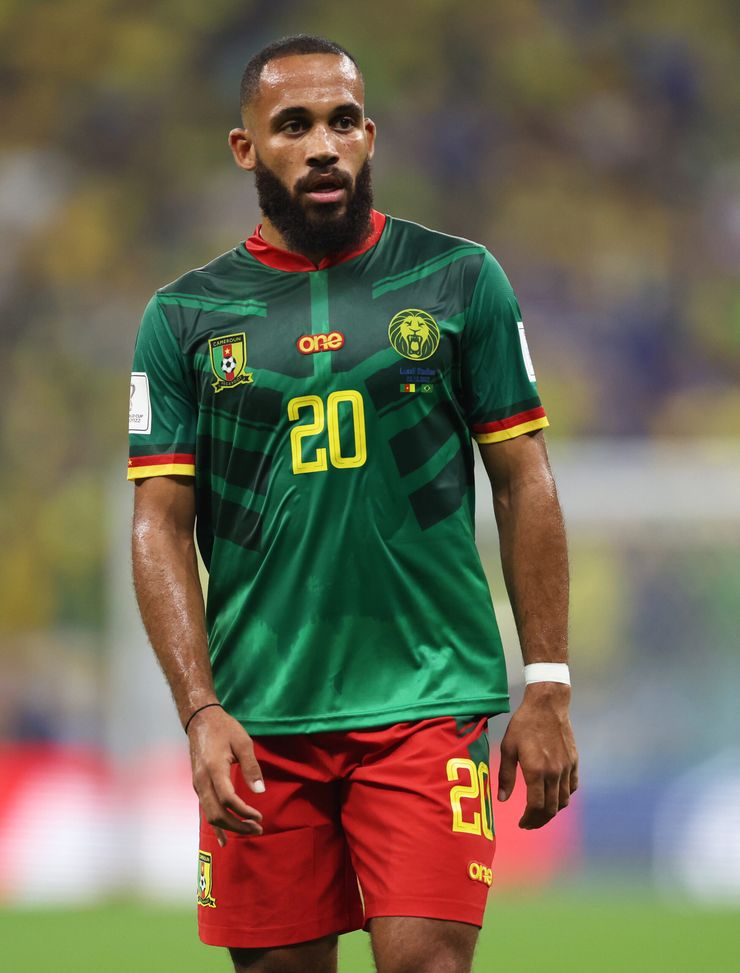 LUSAIL CITY, QATAR – 2 DICEMBRE: Bryan Mbeumo del Camerun durante la partita del Gruppo G della Coppa del Mondo FIFA Qatar 2022 tra Camerun e Brasile al Lusail Stadium il 2 dicembre 2022 a Lusail City, Qatar. (Foto di Clive Brunskill/Getty Images) Capo Verde-Camerun: dove vedere la partita in diretta TV ed in streaming LIVE- immagine 2