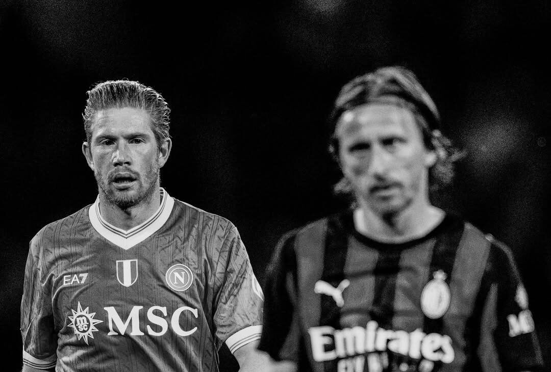 Spavalderia in bianco e nero per Napoli-Milan: scontro tra stelle! – LE FOTO- immagine 1