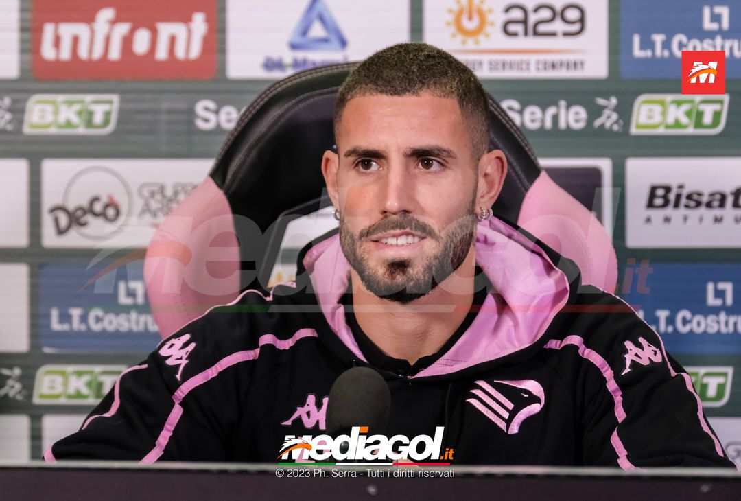 FOTO PALERMO, Gennaro tutino presentato in conferenza stampa (Gallery) - immagine 3