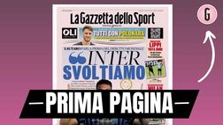 Prima pagina Gazzetta dello Sport: “Milan, derby con l’Inter per Leoni”