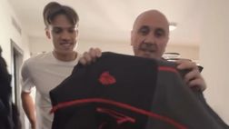 Instagram, ecco la mia felpa: e Ricci fa felice un grande tifoso rossonero