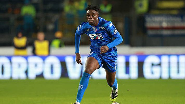 EMPOLI, ITALY - OCTOBER 28: Nosa Obaretin of Empoli FC in action during the Serie B match between Empoli FC and UC Sampdoria at Stadio Carlo Castellani on October 28, 2025 in Empoli, Italy. (Photo by Gabriele Maltinti/Getty Images) Sirene tedesche per Obaretin: il Borussia Monchengladbach avvia i contatti – TMW - immagine 1