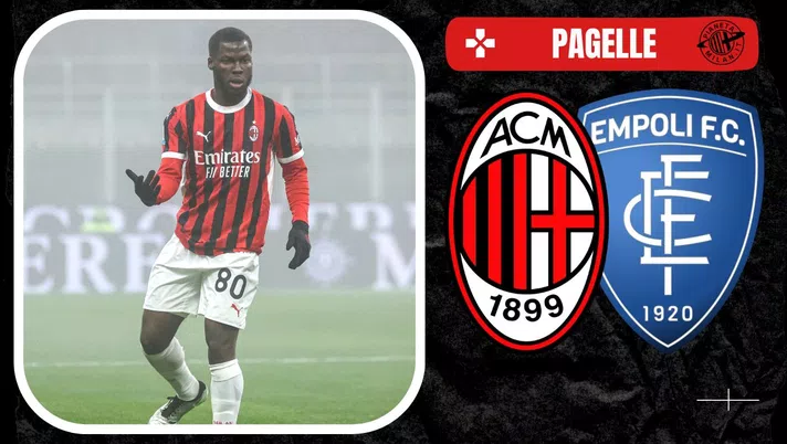 Yunus Musah AC Milan Milan-Empoli 3-0 Serie A 2024-2025 pagelle