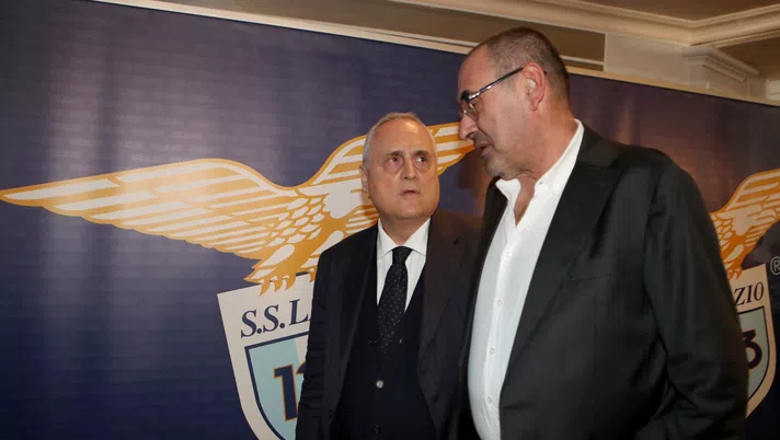 Lotito e Sarri