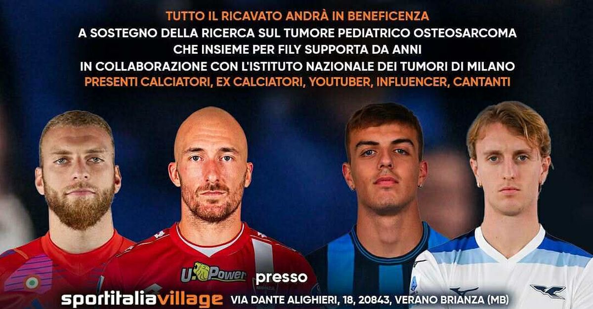 facciamo gol tra le stelle una notte di beneficenza ecco tutti gli ospiti