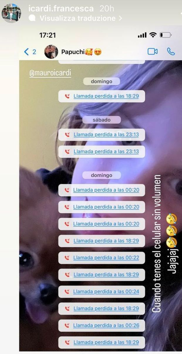 La figlia di Icardi non risponde alle chiamate sul cellulare: ecco la reazione di Mauro- immagine 3