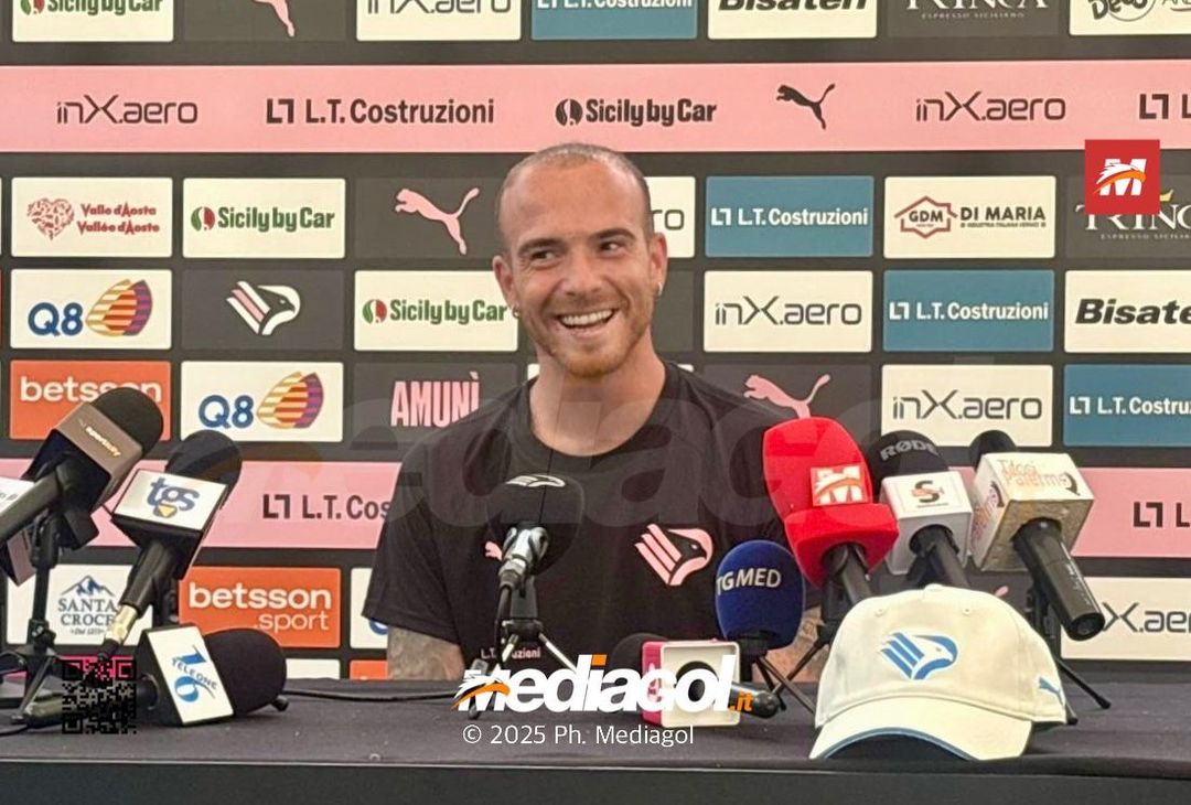 FOTO, Antonio Palumbo si presenta in conferenza stampa - immagine 3