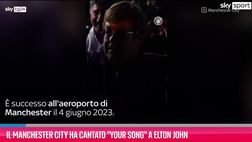 VIDEO/ Il Manchester City ha cantato “Your song” a Elton John