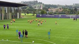 VIDEO VN – Fiorentina in campo per la rifinitura alla vigilia del San Gallo