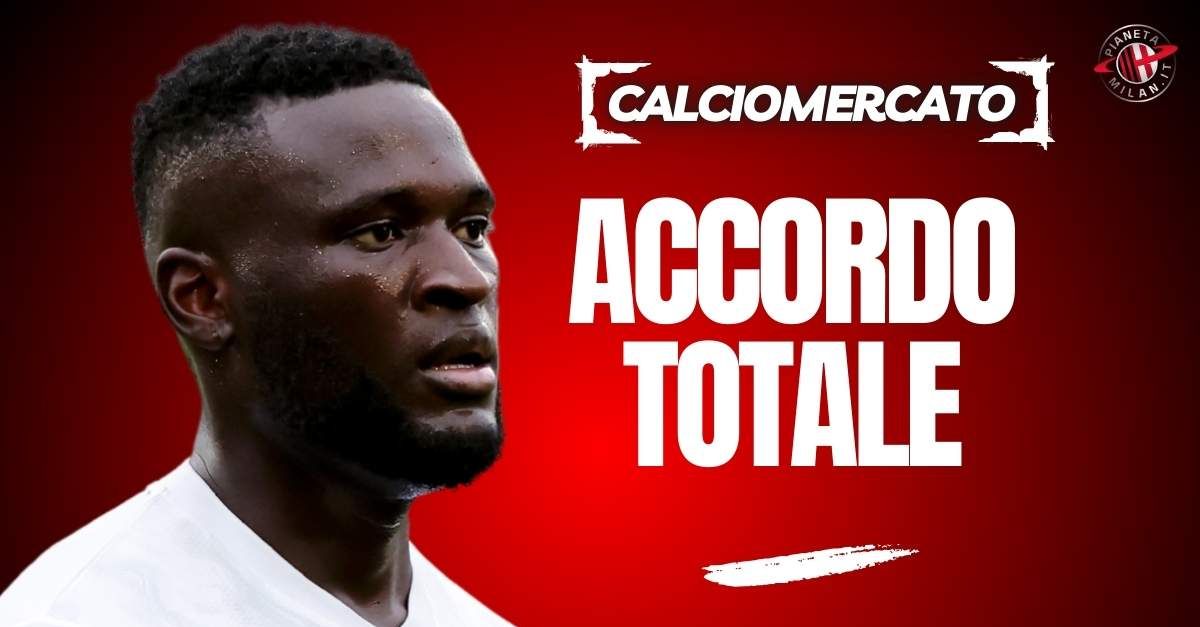 calciomercato milan 232 fatta per boniface accordo totale cifre e dettagli
