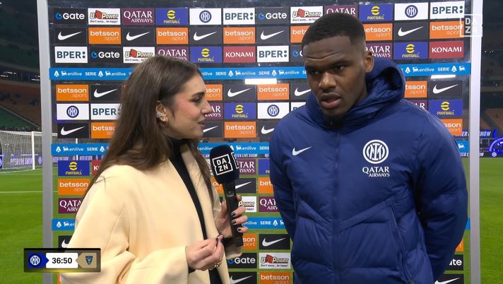 Bonny: “Sono contento di giocare oggi. Siamo l’Inter, più che pressioni ci sono stimoli” - immagine 1